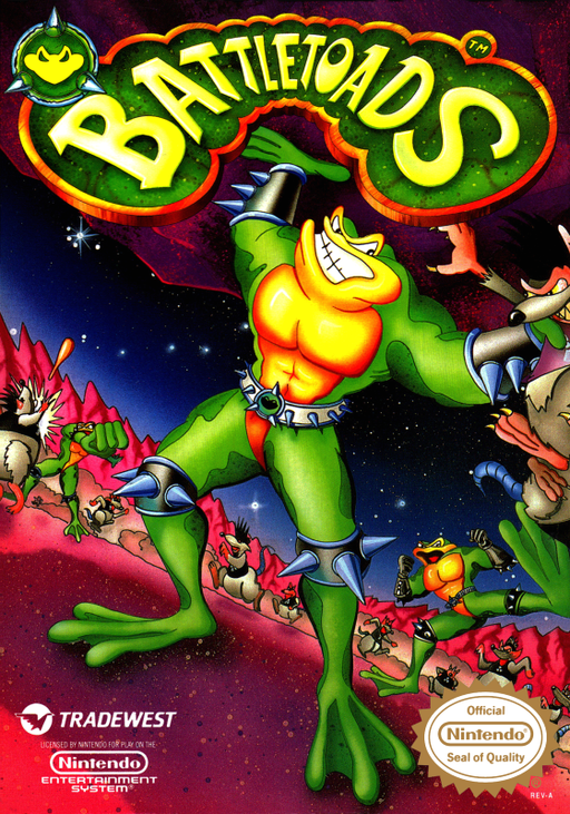 Battletoads (USA) box art